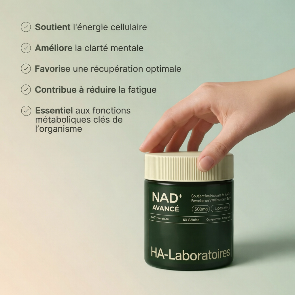 NAD⁺ – Formule Cellulaire